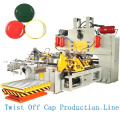 Metal cap twist - off cap production line